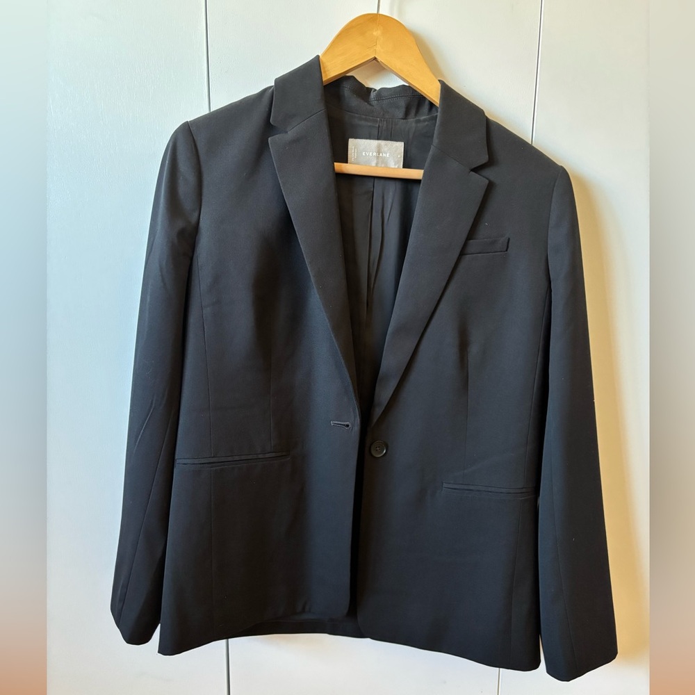 Everlane Black Blazer Jacket